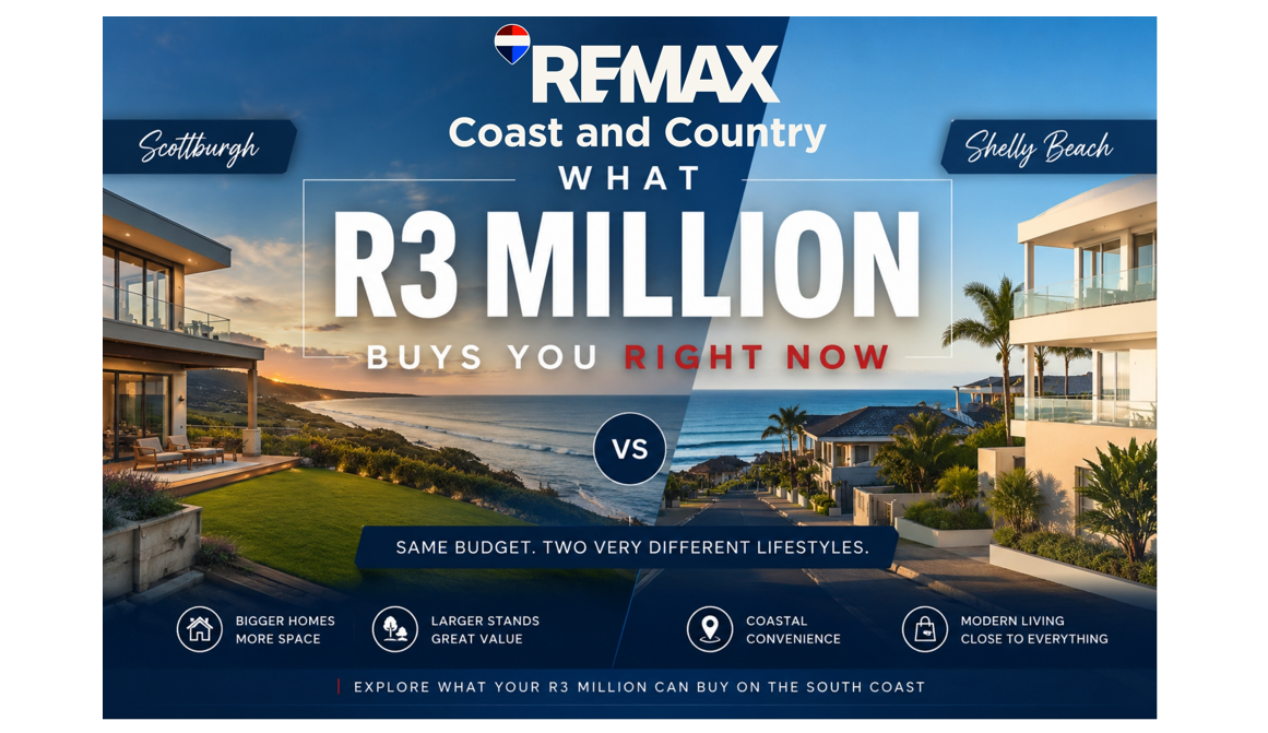 What R3m buys you right now — Scottburgh vs Shelly Beach
